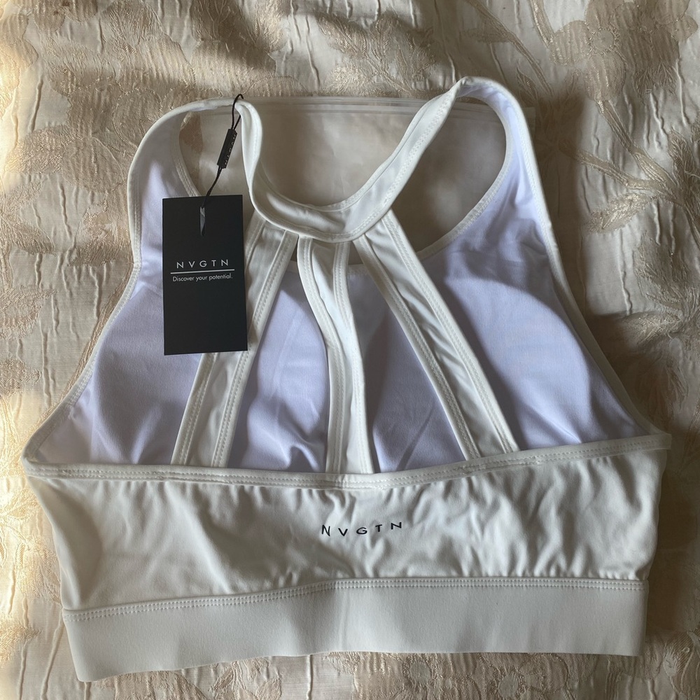 NEW!!! White Trio NVGTN Bra